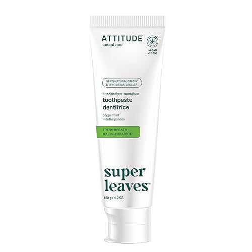 ATTITUDE Fresh Breath Fluoride-Free Toothpaste