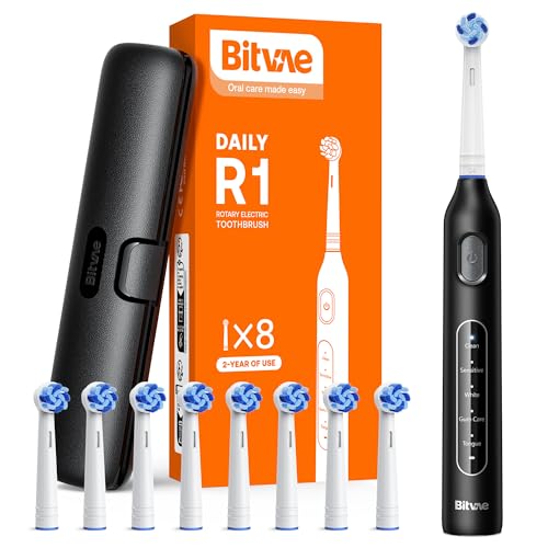 Bitvae R1 Rotating Electric Toothbrush (Black)