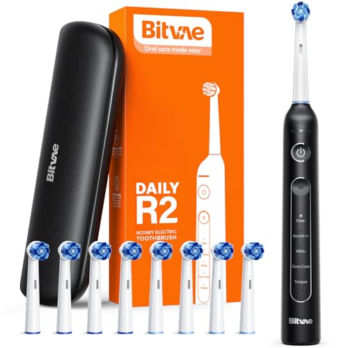 Bitvae R2 Rotating Electric Toothbrush (Black)
