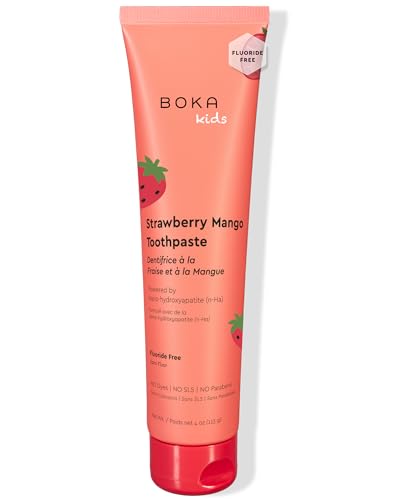 Boka Kids Strawberry Mango nHAP Toothpaste (3-Pack)