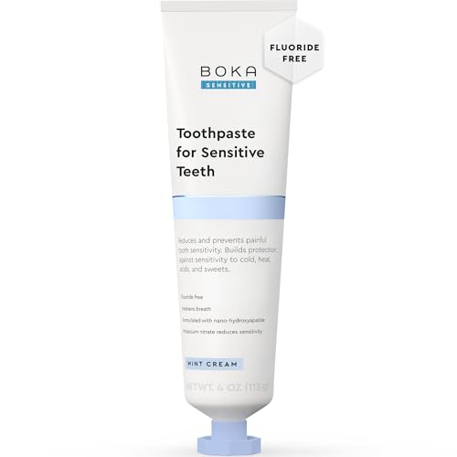 Boka Sensitive Toothpaste, Mint Coconut Cream