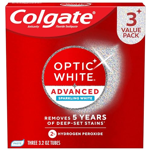 Colgate Optic White Advanced Hydrogen Peroxide Toothpaste