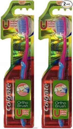 Colgate Ortho Slim Soft Toothbrush (2-Pack)