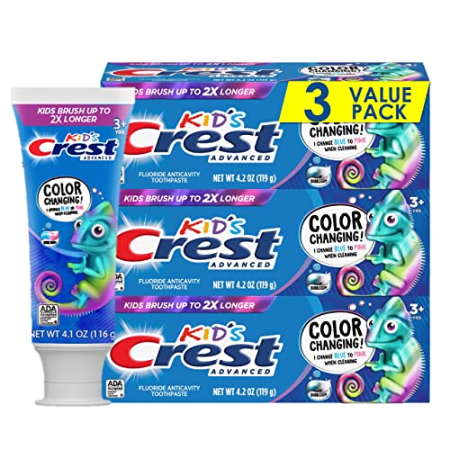 Crest Kids Advanced Color Changing Toothpaste