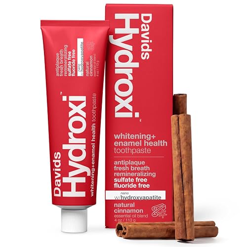 Davids Nano Hydroxyapatite Toothpaste, Cinnamon (4 oz)