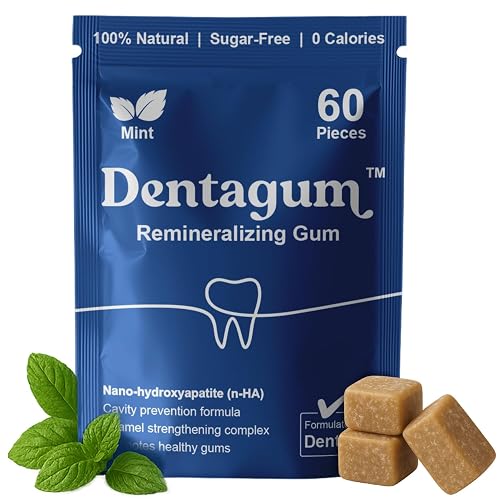 Dentagum Remineralizing Gum (Mint, 60 Pieces)