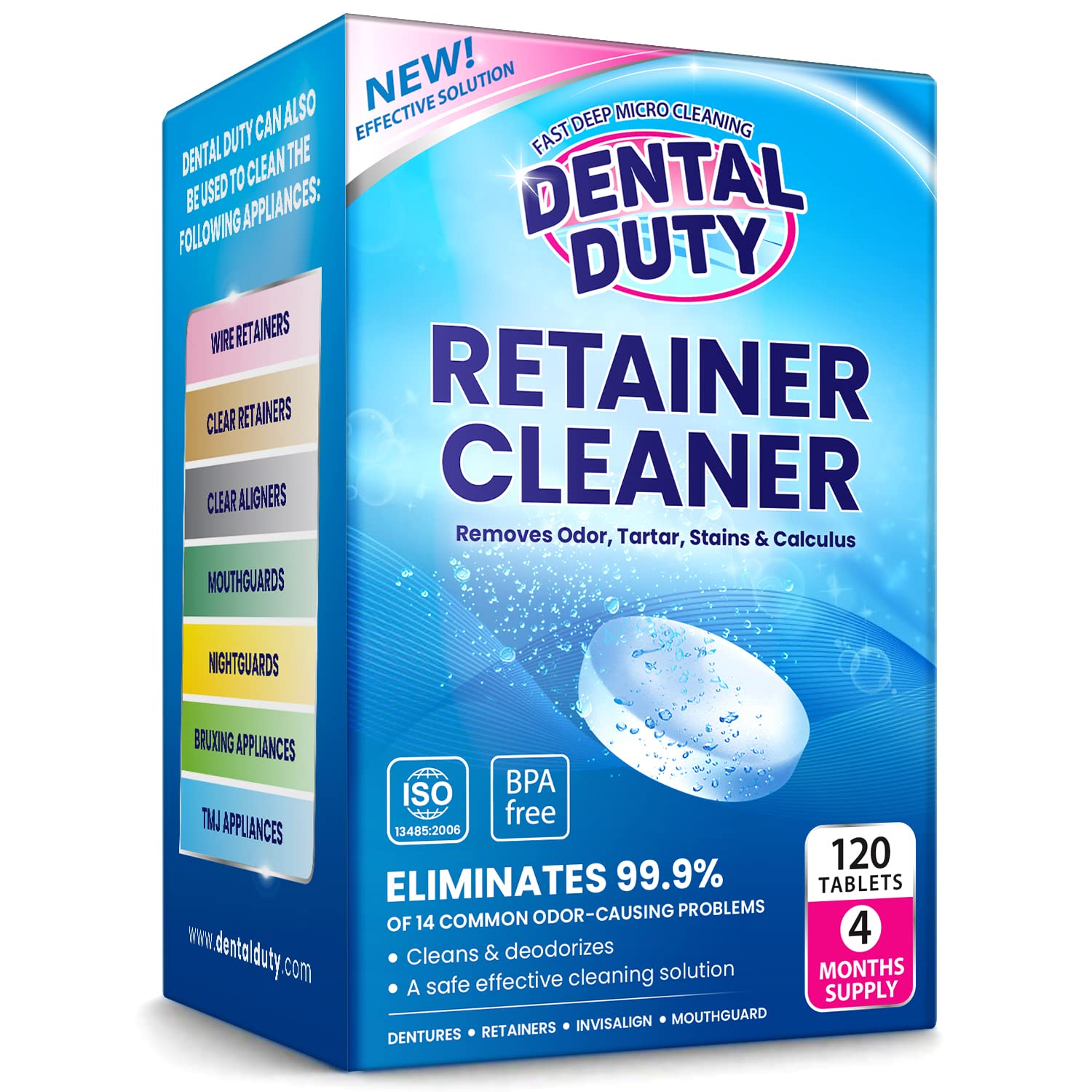 Dental Duty Retainer Cleaner Tablets