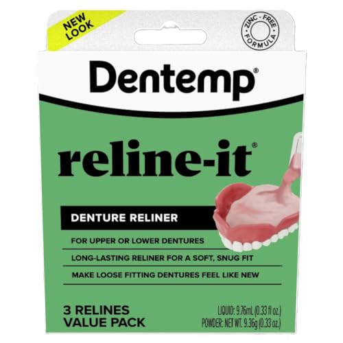 Dentemp Reline-It Denture Reliner (3 relines)