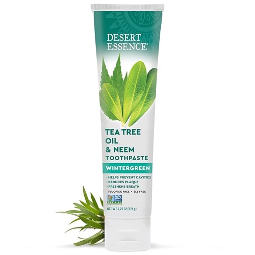 Desert Essence Tea Tree Oil & Neem Toothpaste