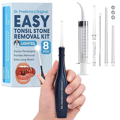 Dr. Frederick's Original Easy Tonsil Stone Remover Kit (8 Pieces)