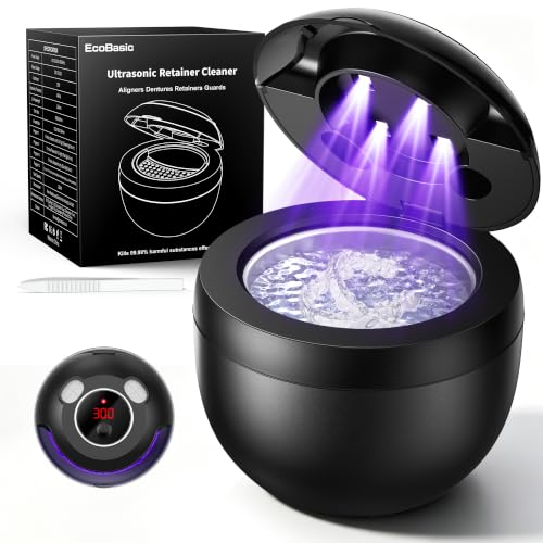 EcoBasic 45kHz Ultrasonic Retainer Cleaner (GH-UC122)