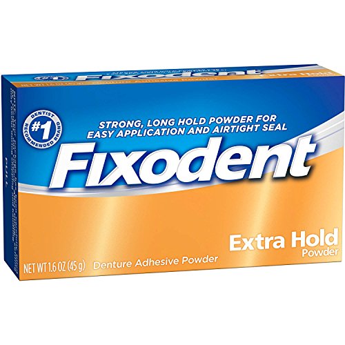 Fixodent Extra Hold Denture Adhesive Powder (1.6 oz)