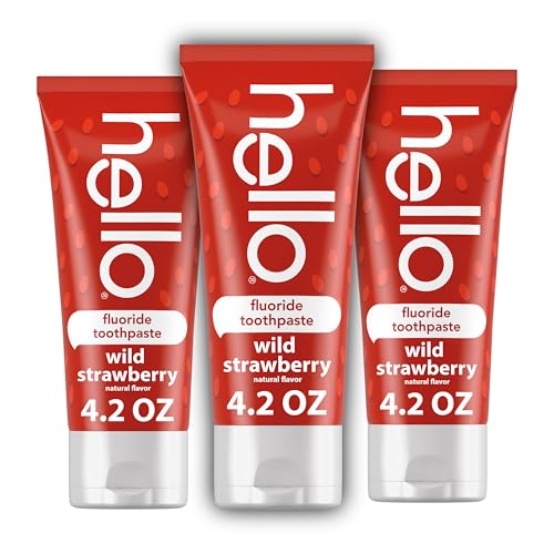 Hello Kids Wild Strawberry Fluoride Toothpaste