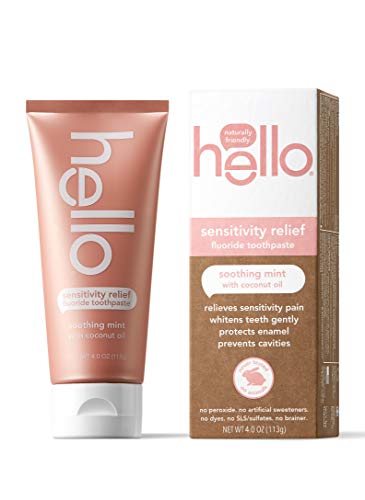 Hello Sensitivity Relief Fluoride Toothpaste