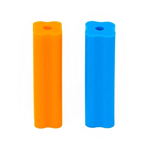 Invisalign Aligner Seaters, Blue and Orange (2 pack)