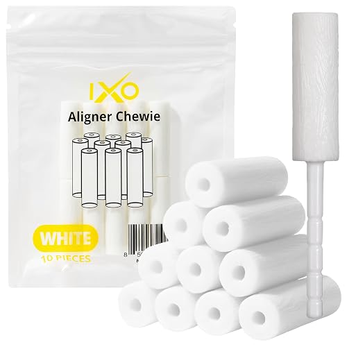 IXO Aligner Chewies 10-Pack with 5 Aligner Seater Handles