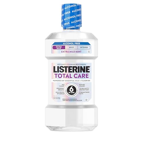 Listerine Total Care Alcohol-Free Anticavity Mouthwash (1 Liter)