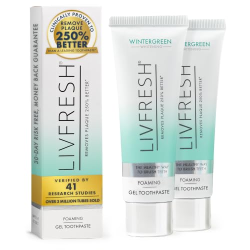 LIVFRESH Dental Gel, Wintergreen 2-Pack