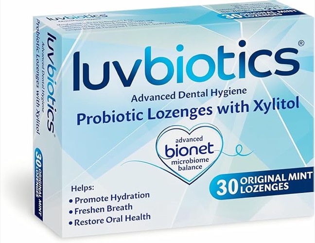 Luv Biotics Oral Probiotic Mint Lozenges (30 ct)
