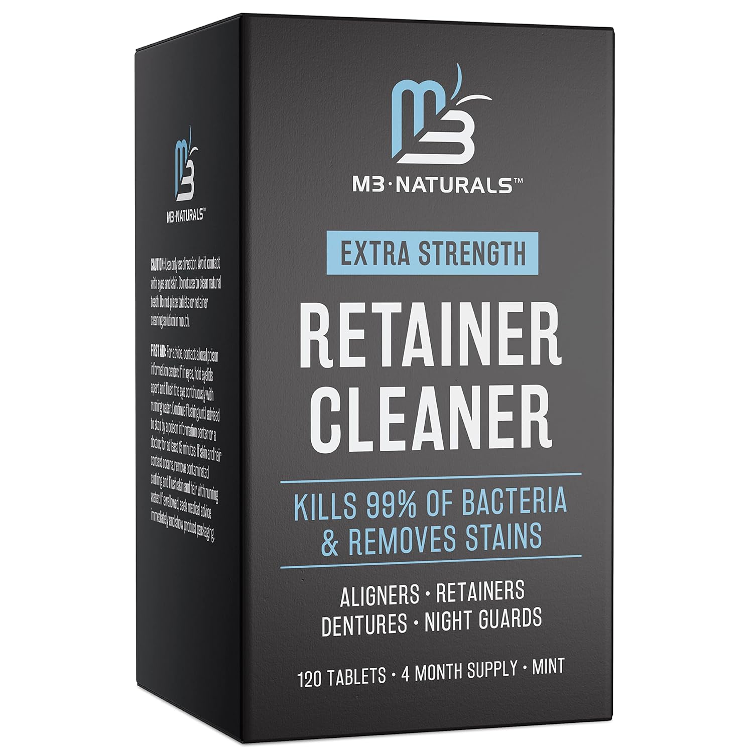 M3 Naturals Retainer Cleaner Tablets