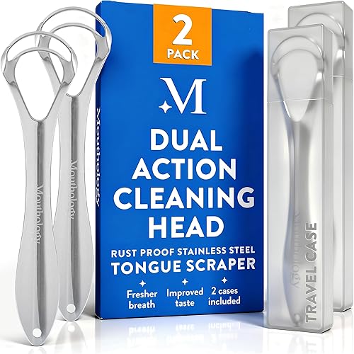 Mouthology Tongue Scraper (2-Pack)
