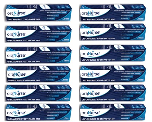 Oranurse 50ml Unflavoured Toothpaste (Pack of 12)