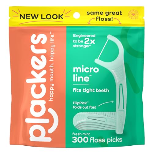 Plackers Micro Mint Dental Flossers