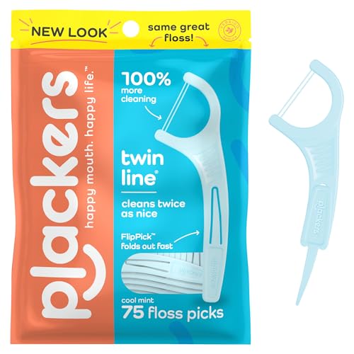 Plackers Twin-Line Dental Floss Picks