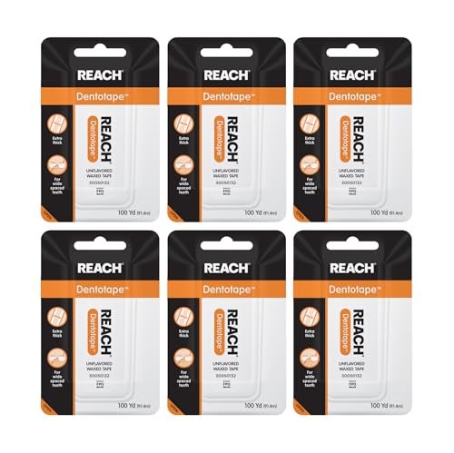 Reach Dentotape Waxed Dental Floss