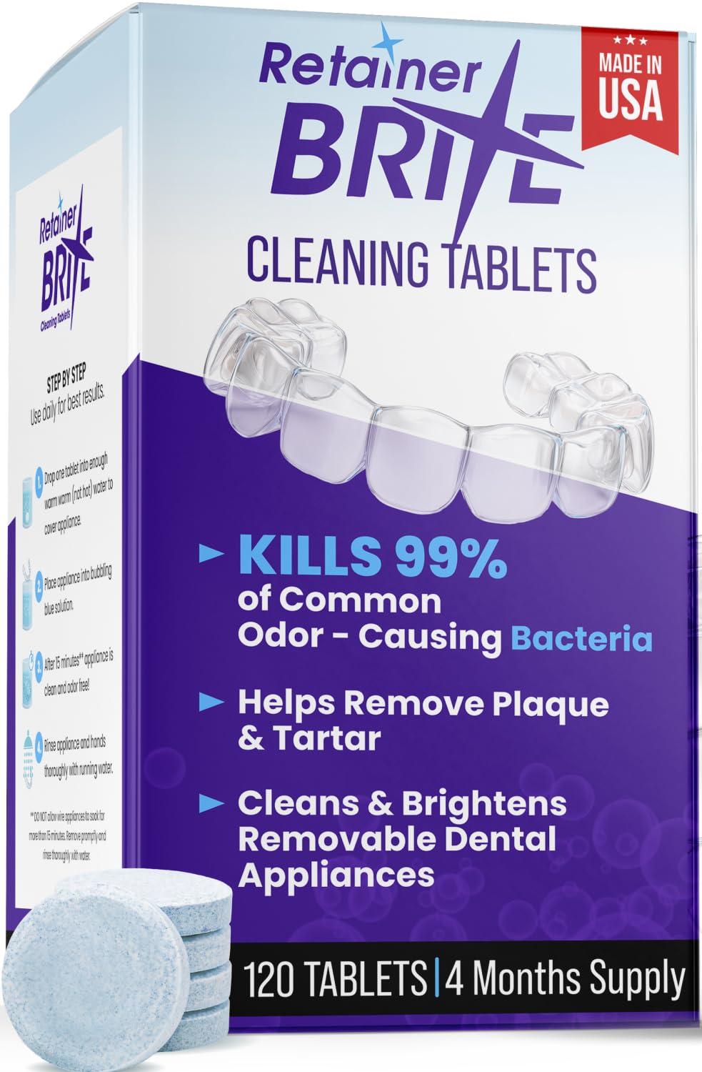 Retainer Brite Cleaning Tablets