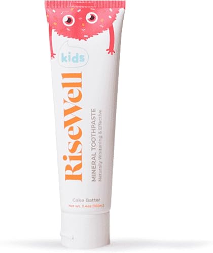 RiseWell Kids Cake Batter Mineral Toothpaste