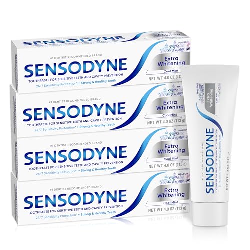 Sensodyne Extra Whitening (Cool Mint, 4-Pack)