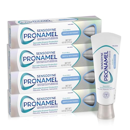 Sensodyne Pronamel Gentle Whitening Enamel Toothpaste (4 oz, Pack of 4)
