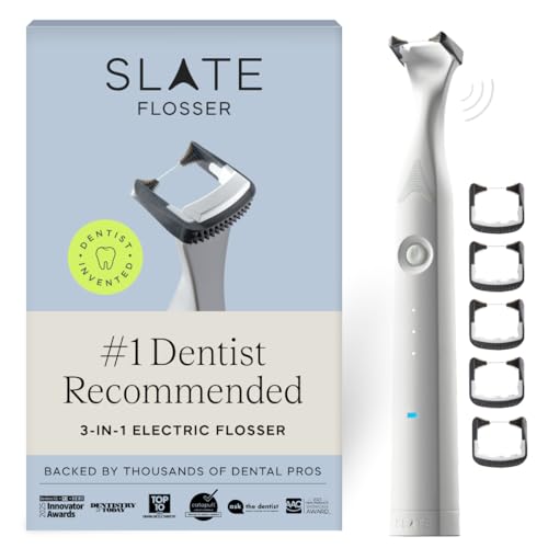 Slate Pro 3-in-1 Rechargeable Electric Flosser