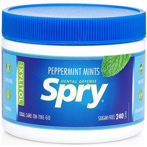 Spry Xylitol Peppermint Mints (240 Count)
