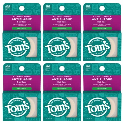 Tom's of Maine Naturally Waxed Anti-Plaque Floss