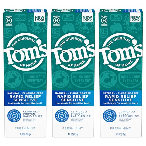Tom's of Maine Rapid Relief Sensitive Toothpaste