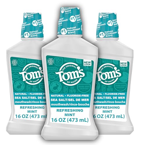 Tom's of Maine Sea Salt Alcohol-Free Mouthwash