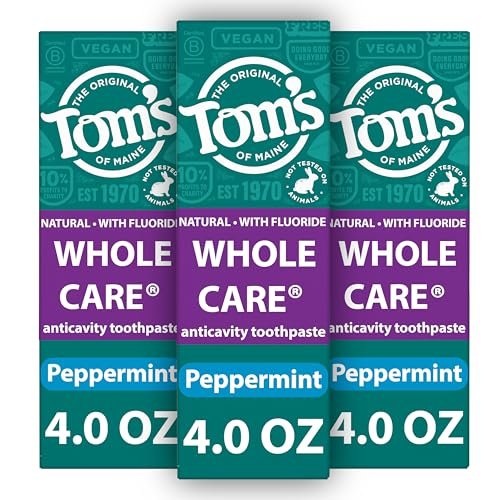 Tom's of Maine Whole Care Fluoride Toothpaste