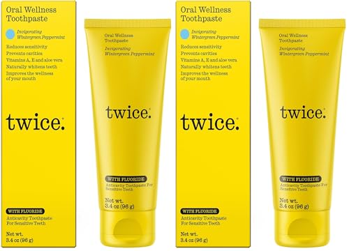 Twice Oral Wellness Toothpaste with Fluoride