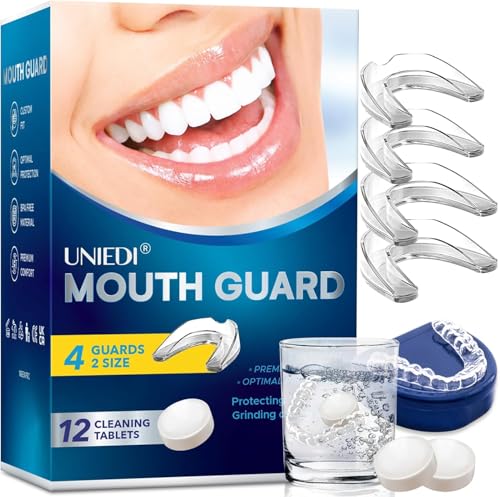 UNIEDI Moldable Night Guard (4-Pack)
